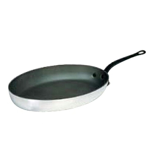 モービル シルバーストーン オーバル フライパン 9853-35cm 【業務用】【送料無料】