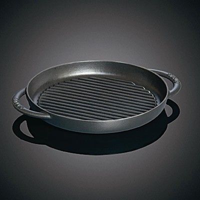 ピュアグリル 26cm ブラック staub(ストウブ)/業務用/新品/小物送料対象商品