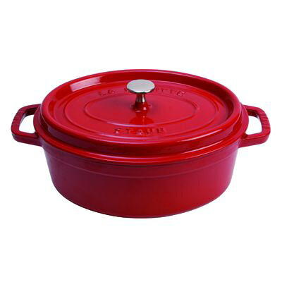 【家庭用】ストウブピコ・ココット楕円チェリー40509-830 23cm /業務用/新品/送料無料｜業務用厨房のテンポス