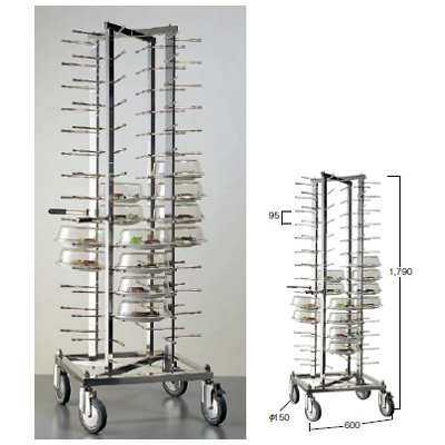 EBM 18-8 ディッシュスタック 56 (皿取りまかなう付専用) /お役目用/新品/貨物輸送別