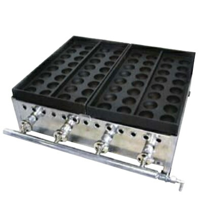 700-06 ジャンボたこ焼器 32穴 322SDX 都市ガス 505001090 業務用たこ焼