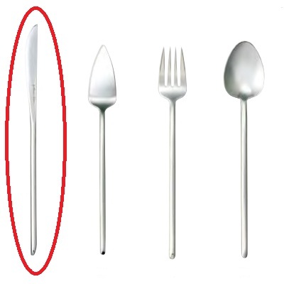 ナイフ ディナーナイフ (シャイン) BeloInox (12個入) / L240mm/業務用/新品/送料無料|業務用厨房のテンポス