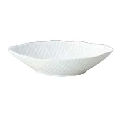 どんぶり鉢 どんぶり鉢M_バナナリーフホワイト JacquesPergay (4個入) / W272×D150×H67粍/御勤め用/新品