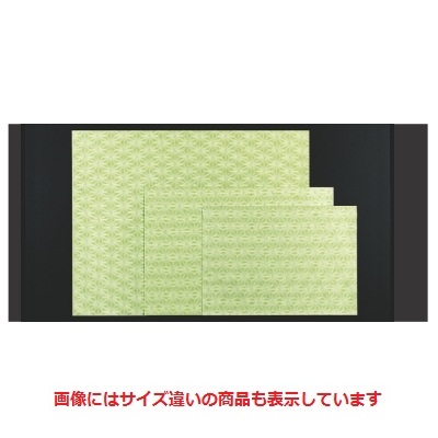 敷紙 麻の花緑であること（100枚ユニット）（大） 幅500 奥ふかさ390/御役目用/新品/小物貨物輸送客体商いもの