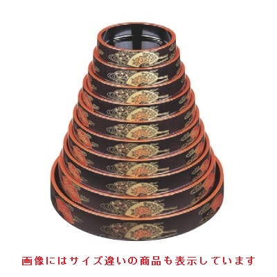 寿司桶 D.X富士型桶茶パール扇面尺7寸 高さ76 直径:523 /業務用/新品/小物送料対象商品