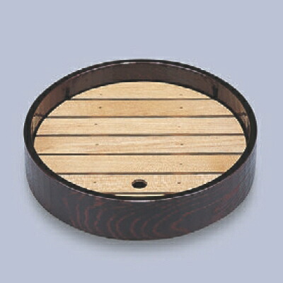 盛器 (大)尺1寸丸盛器溜 /業務用/新品/小物送料対象商品