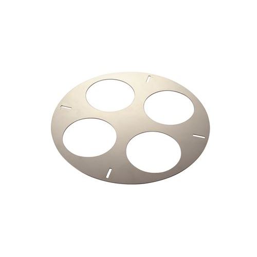 寸胴鍋用てぼ板 42cm用φ410 4穴 (フック4本付) /業務用/新品/送料無料|業務用厨房のテンポス