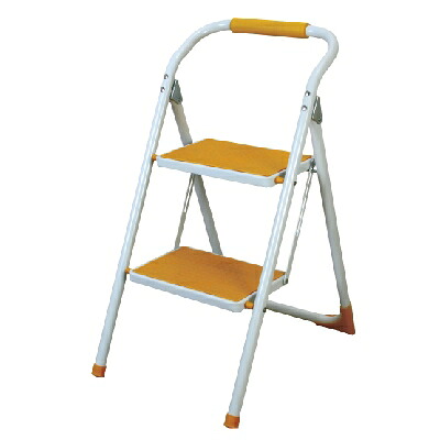 ステップ台 脚立 はしご 【ステップ台】 LFS-007YE W39×D54×H76cm 6入/新品/送料別|業務用厨房のテンポス
