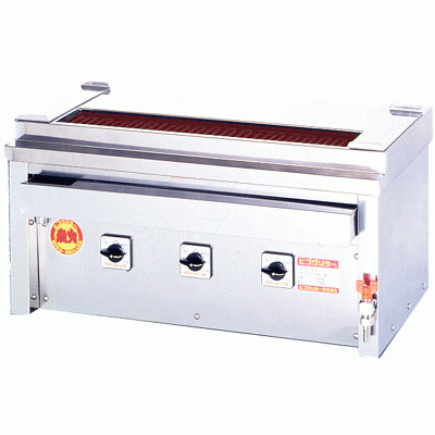 楽天市場】ヒゴグリラー 焼鳥専用電気グリラー 3P-206KC 卓上型 三相