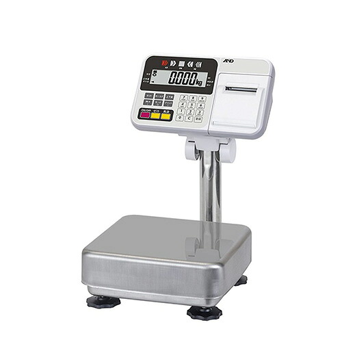 A&D 防塵・防水台はかり HV-15KCP(内蔵プリンター付き)/業務用/新品/小物送料対象商品