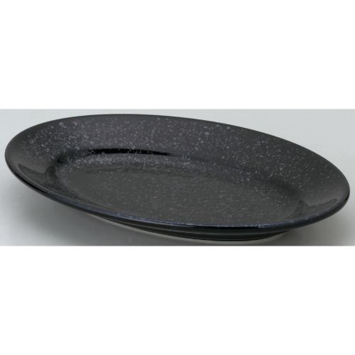 ベーシック 17cmプラター 黒御影 5個入/業務用/新品/小物送料対象商品