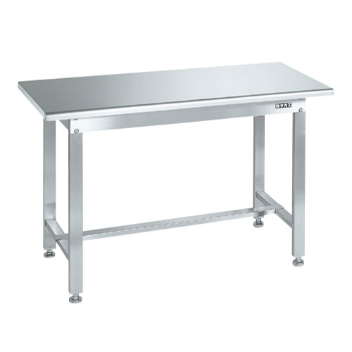 SUS3-126R ステンレス作業台(天板R付) 幅1200×奥行600×高さ740mm/新品/業務用/送料無料