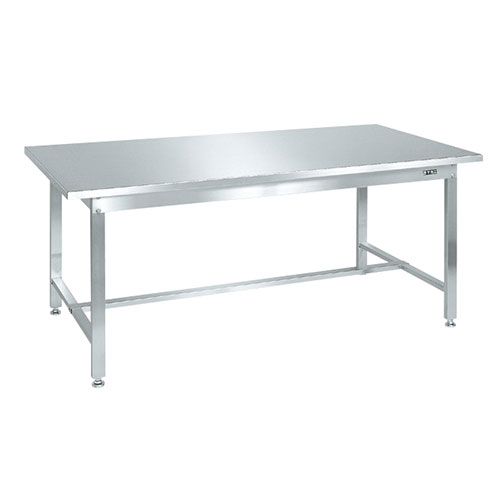 SUS4-187N ステンレス作業台 幅1800&times;奥行750&times;高さ740mm/新品/業務用/送料無料｜業務用厨房のテンポス