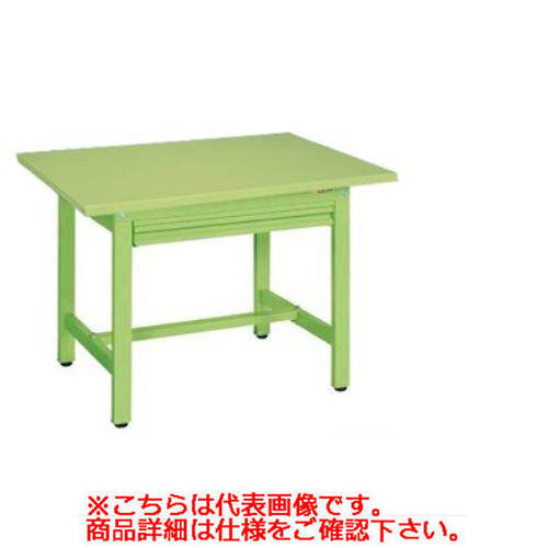 【サカエ】軽量作業台KSタイプ(全面引出し付) KS-189SZ 幅W1800×奥行D900×高さH740(mm)/業務用/新品/送料無料