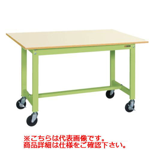 【移動式】【サカエ】軽量作業台KSタイプ(移動式) KS-097PRIG 幅W900×奥行D750×高さH740(mm)/業務用/新品/送料無料|業務用厨房のテンポス