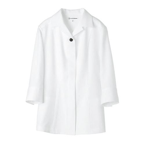 【セブンユニフォーム】コート（女性用）サイズ：7～15 カラー：ベージュ,ホワイト /業務用/新品/小物送料対象商品