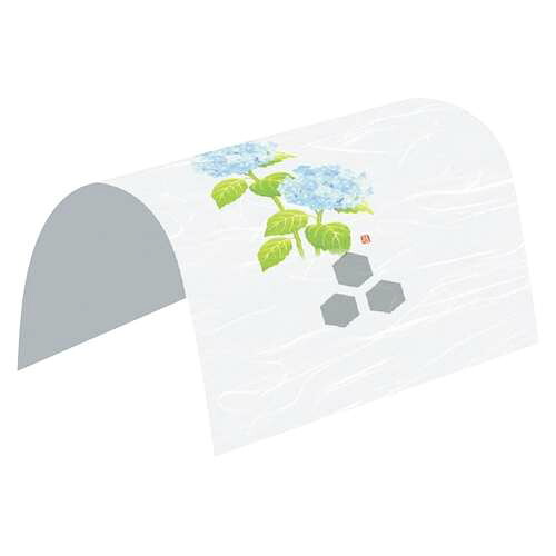 ドーム掛紙 紫陽花 (100枚入)/業務用/新品/小物送料対象商品