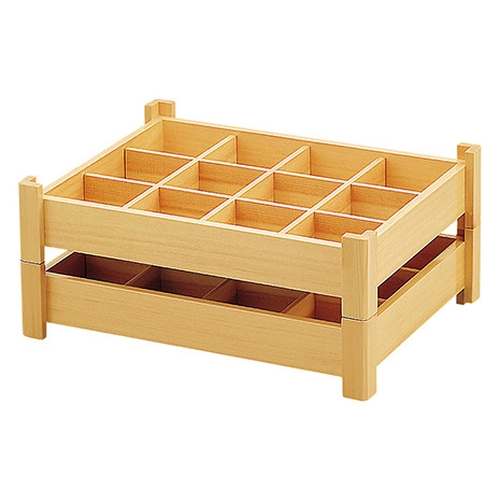 白木隅足十二仕切盛込/業務用/新品/小物送料対象商品