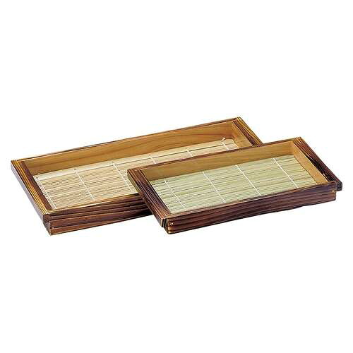 焼杉・板目の前(身・竹ス)ペンキ塗り付 大/お役目用/新品/小物貨物輸送客体商いもの