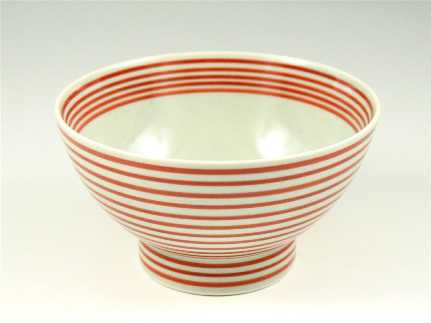 有田焼 朱駒 広東丼(小) (10枚入)/御勤め用/新品/小物貨物輸送客体商いもの