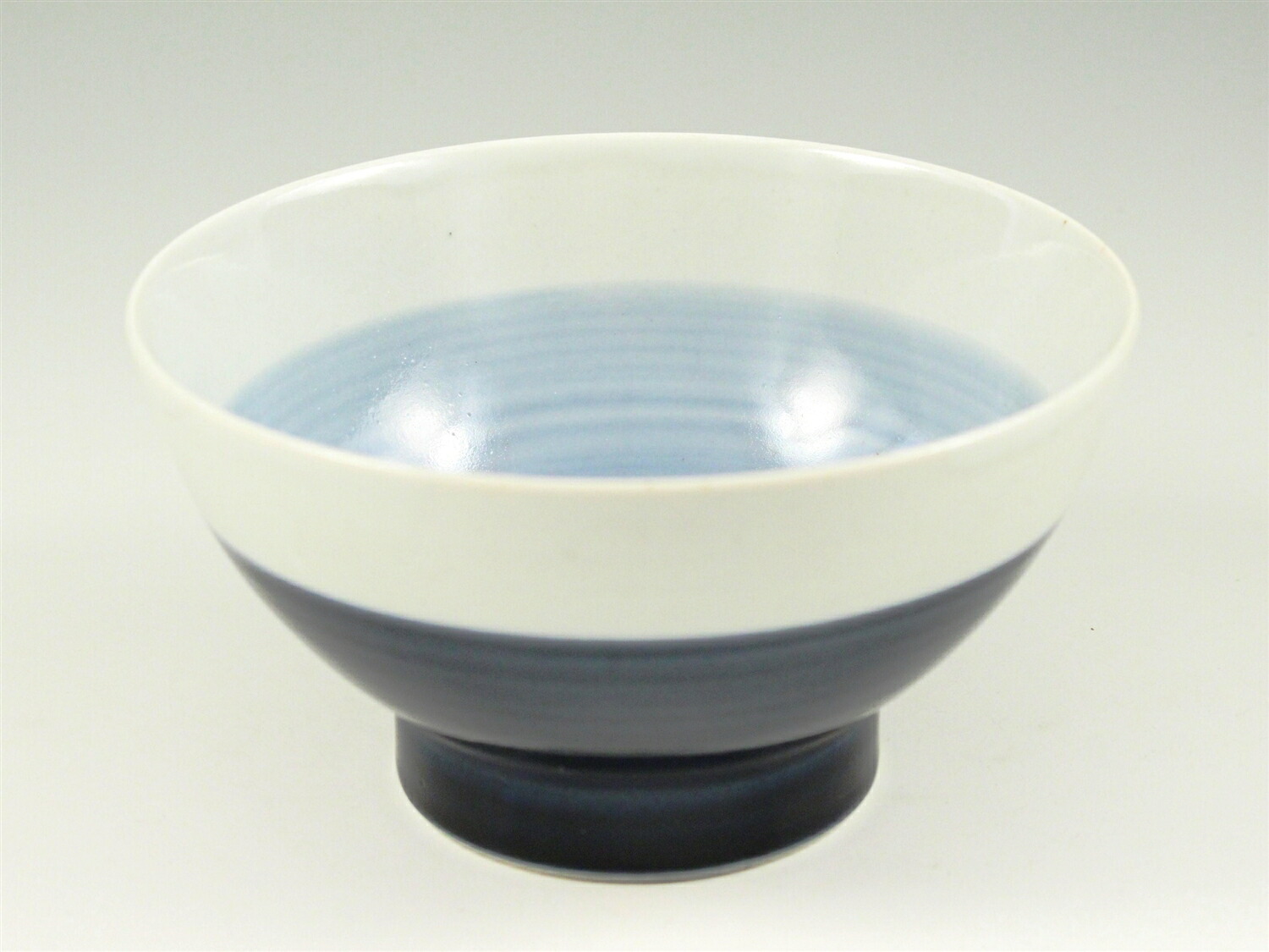 有田焼 半青 広東丼(小) (10枚入)/御勤め用/新品/小物貨物輸送客体商いもの