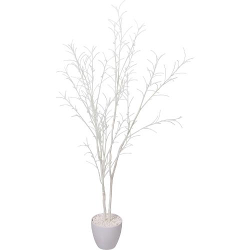 GLP-1557 110cmホワイトブランチポット/全長110cm 幅50 鉢φ14cm×H13cm/業務用/新品/送料別途見積