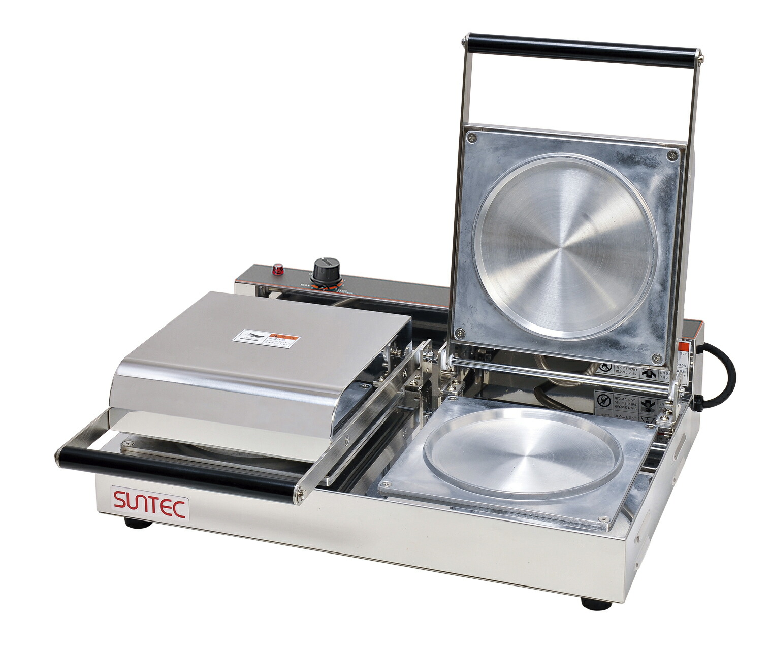 新品 業務用 店舗用 プロ用 サンテック SUNTEC 卓上型 電気100V 1連1面シングル 円形丸形 プチ ワッフルベーカー ワッフルメーカー PT-1 B