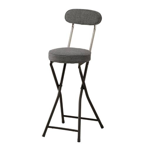 【KOEKI】フォールディングハイチェア PFC-40F(GR)/新品/貨物輸送無料