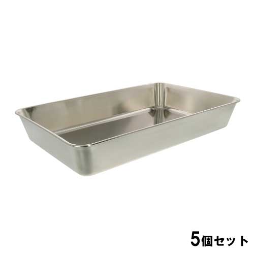 TAKAGI ステンレス 角バット 4枚取り【5個セット】/業務用/新品/小物送料対象商品｜業務用厨房のテンポス