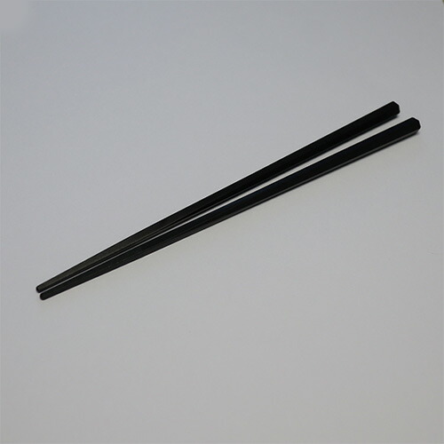 SPS箸 六角先四角 黒 22.5珊 1000膳/御勤め用/新品/貨物輸送無料/テンポス