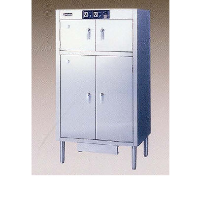 【御勤め用】灯し火まかない方・まな板無菌化庫 かわき切る役立つこと付 【NSC-3010H】【ニチワ灯し火】幅850×奥ふかさ600×高さ1600