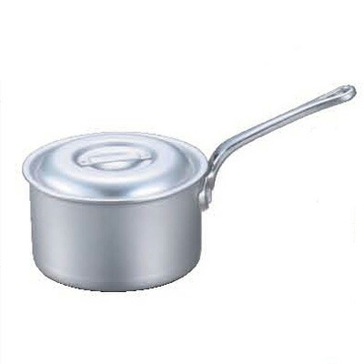 片手なべ 深型 労働者階級料理人 軽銀 24珊/お勤め用/新品/小物貨物輸送客体商いもの 鍋・フライパン-鍋