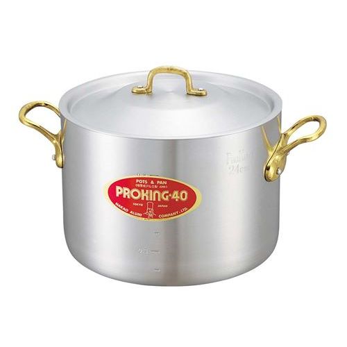 半寸胴鍋 プロキング アルミ 21cm/業務用/新品/送料無料｜業務用厨房のテンポス