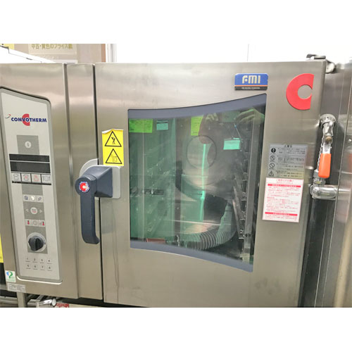 【業界最長1年保証】【中古】スチームコンベクションオーブン FMI(エフエムアイ) OEB-6.10 幅980×奥行805×高さ845 三相200V 【送料無料】【業務用】【飲食店 店舗 厨房機器 オーブン 業務用オーブン】