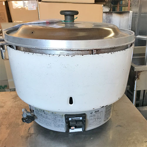 中古】ガス炊飯器 リンナイ(Rinnai) RR-50S1 幅525×奥行481×高さ