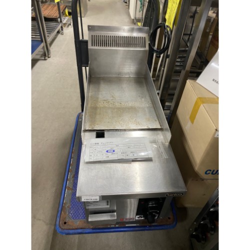 【実業家最長1年引き請ける】【中古】ガスグリドル タニコー TOGG-300-1 幅300×奥ふかさ750×高さ300 LPG(プロパンガス) 【貨物輸送無料】【御役目用】【飲食店 バス発着場 勝手もと機械 グリドル 鉄板焼器 御役目用グリドル 御役目用鉄板焼器】 業務用厨房機器-業務用厨房機器・用品-その他