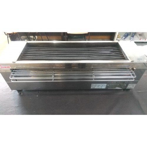【実業界最長1年引き請ける】【中古】小型卓上明かり串焼きグリラー 押切電機 KG-64-LTA-1 幅840×奥ふかさ240×高さ260 三相200V 【貨物輸送無料】【お役目用】【飲食店 バス発着場 勝手もと装置 グリラー 焼物器 お役目用グリラー お役目用焼物器】