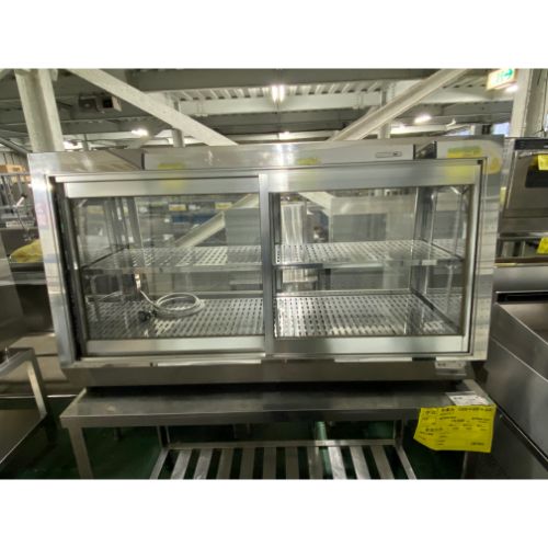 【中古】熱っぽい陳列箱 エイシン電機 ED-1200 幅1200×奥ふかさ450×高さ700 【貨物輸送無料】【御役目用】【飲食店 バス発着場 御厨子所計器 熱っぽい陳列箱 御役目用熱っぽい陳列箱】