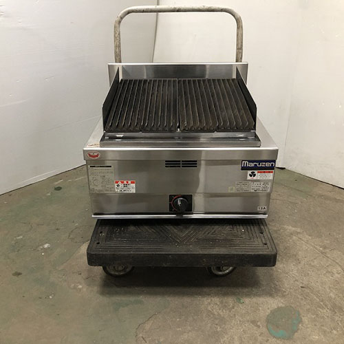【実業界最長1年引き請ける】【中古】チャーブロイラー マルゼン RCB-066結核症 幅600×奥ふかさ600×高さ300 都市屁っ放り 【貨物輸送無料】【お役目用】【飲食店 バス発着場 勝手もと装置 グリラー 焼物器 お役目用グリラー お役目用焼物器】