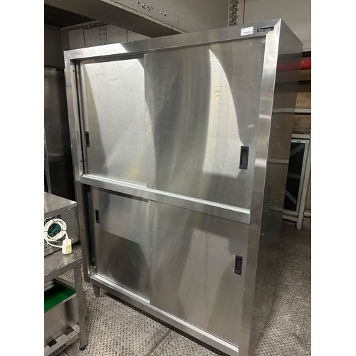 【中古】食器棚 BGなし 幅1300×奥ぶかさ500×高さ1800 【貨物輸送無料】【お勤め用】【飲食店 バス発着場 勝手もと機材 食器棚 お勤め用食器棚】 業務用厨房用品-キッチン用品・食器・調理器具-業務用厨房ラック
