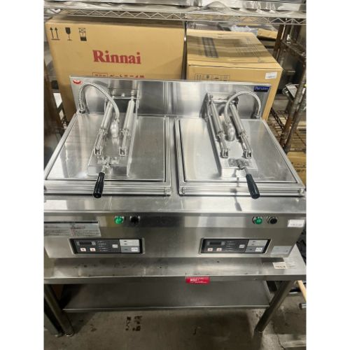 【業界最長1年保証】【中古】電気自動餃子焼器 マルゼン MAZE-66 幅820×奥行600×高さ285 三相200V 【送料無料】【業務用】【飲食店 店舗 厨房機器 餃子焼器 業務用餃子焼器】