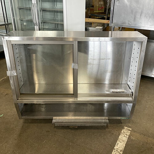 【中古】吊収納家具 下棚付き添い人 BGなし タニコー 幅1300×奥ふかさ300×高さ950 【貨物輸送無料】【御役目用】【飲食店 バス発着場 勝手もと機械 吊収納家具 御役目用吊収納家具】 業務用厨房ラック-キッチン用品・食器・調理器具-業務用厨房機器・用品