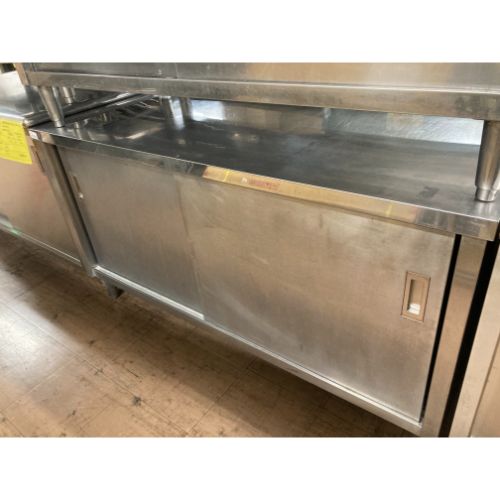 【中古】調理台 幅1500×奥行750×高さ800 【送料無料】【業務用】【飲食店 店舗 厨房機器 調理台 業務用調理台】