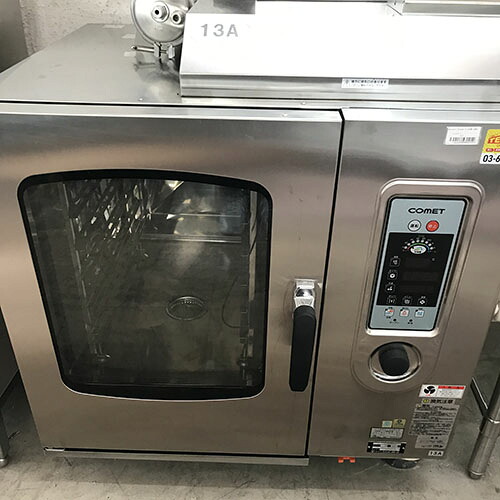 【業界最長1年保証】【中古】ガス式スチームコンベクションオーブン コメットカトウ CSW-IG61 幅870×奥行780×高さ1000 都市ガス 【送料無料】【業務用】【飲食店 店舗 厨房機器 オーブン 業務用オーブン】|業務用厨房のテンポス
