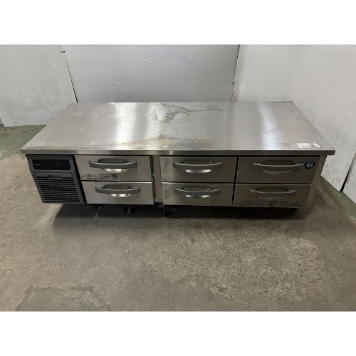 【業界最長1年保証】【中古】低冷蔵ドロワーコールドテーブル ホシザキ RTL-165DDCC 幅1650×奥行750×高さ570 【送料無料】【業務用】【飲食店 店舗 厨房機器 ドロワーコールドテーブル 業務用ドロワーコールドテーブル】