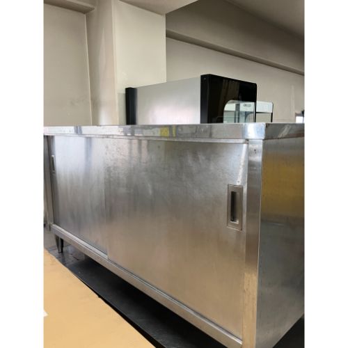 【中古】調理台 幅1500×奥行750×高さ800 【送料無料】【業務用】【飲食店 店舗 厨房機器 調理台 業務用調理台】