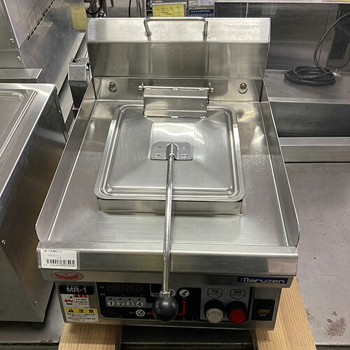 【業界最長1年保証】【中古】IH餃子焼器 マルゼン MIZ-2 幅325&times;奥行450&times;高さ170 【送料無料】【業務用】【飲食店 店舗 厨房機器 餃子焼器 業務用餃子焼器】｜業務用厨房のテンポス