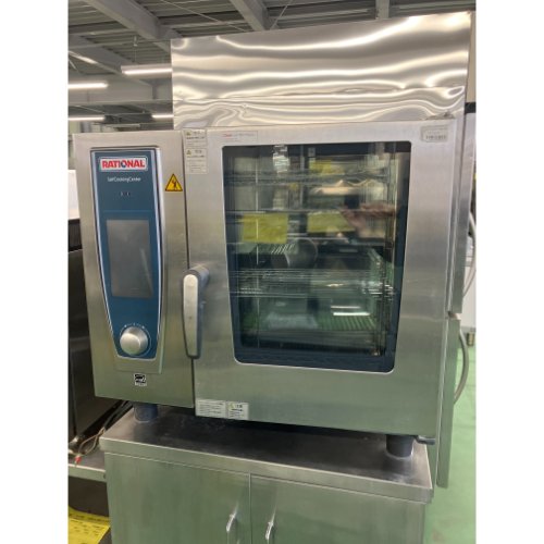 【業界最長1年保証】【中古】スチームコンベクションオーブン 6段 ラショナル SCCWE61 幅850×奥行780×高さ780 三相200V 【送料無料】【業務用】【飲食店 店舗 厨房機器 オーブン 業務用オーブン】|業務用厨房のテンポス