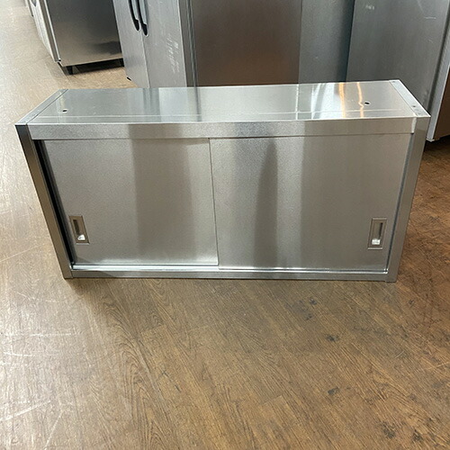【中古】吊押し入れ 幅1200×奥ふかさ350×高さ600 【貨物輸送無料】【御勤め用】【飲食店 バス発着場 勝手もと備品 吊押し入れ 御勤め用吊押し入れ】