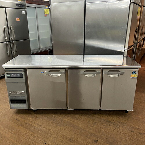 【業界最長1年保証】【中古】冷凍冷蔵コールドテーブル ホシザキ RFT-180SNG-1-3 幅1800×奥行600×高さ800 三相200V 【送料無料】【業務用】【飲食店 店舗 厨房機器 冷凍冷蔵コールドテーブル 業務用冷凍冷蔵コールドテーブル】